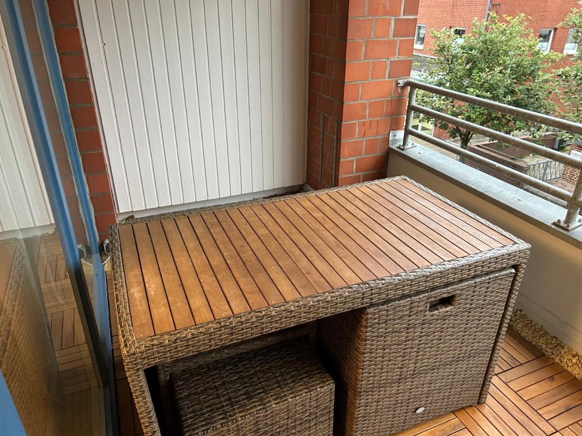 Kuestenbude Strandmuschel Appartement Grömitz Buitenkant foto