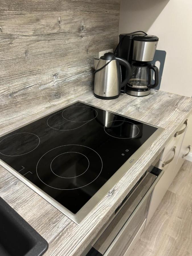 Kuestenbude Strandmuschel Appartement Grömitz Buitenkant foto